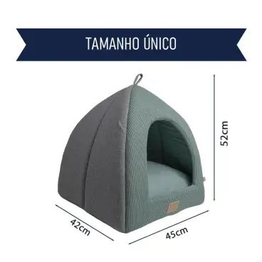 Medidas da Cabana Home para Caes e Gatos Fabrica Pet Verde